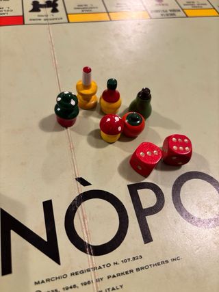 Gioco da tavola vintage Monopoli in lire