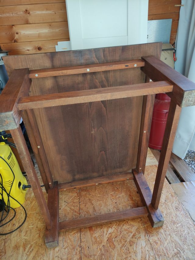 Mesa de Centro de Madera Maciza