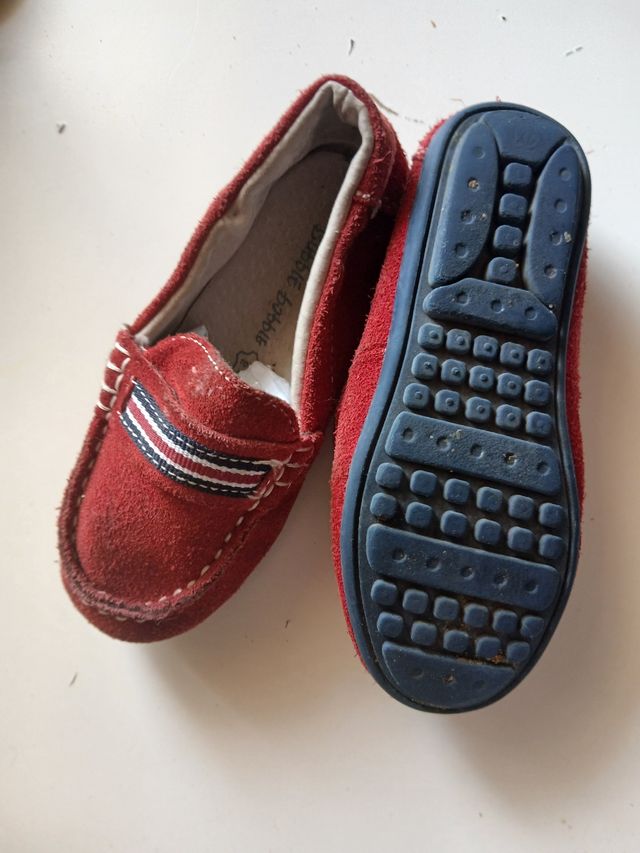 Zapatillas Piel Niño Talla 21