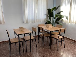 Nuevas mesas + sillas de cocina o bar