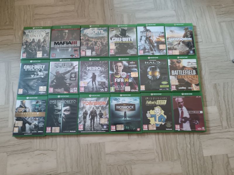 Imagen de Varios videojuegos de Xbox One series X y S