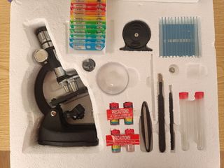 Microscopio 100x-900x Zoom años 90