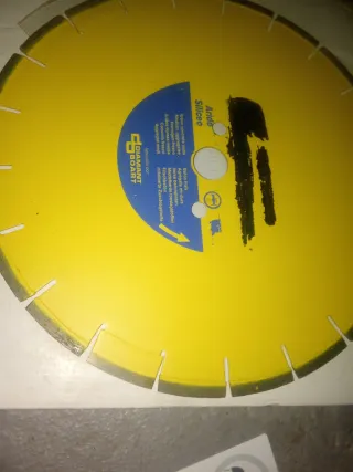 Disco diamante corte hormigón-asfalto