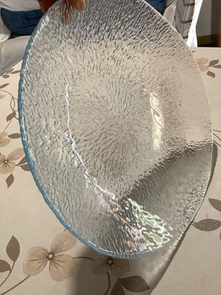 Centrotavola cristallo blu - Decorativo