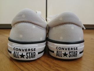 Converse All Star Grigie a Pois size 36,5