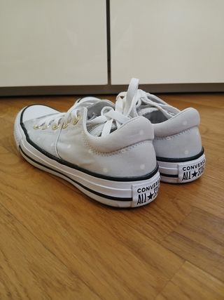 Converse All Star Grigie a Pois size 36,5