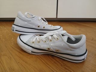 Converse All Star Grigie a Pois size 36,5