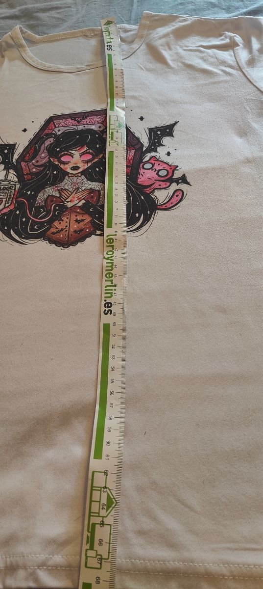 Camiseta gótica - Dibujo original