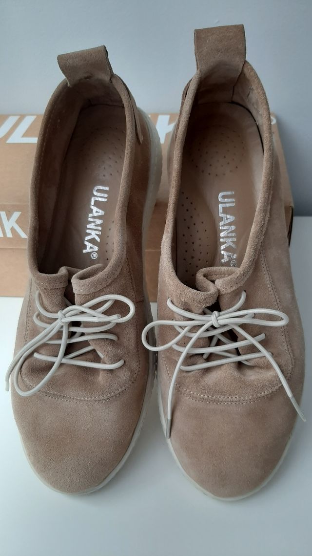 Zapatillas Ulanka beige, talla 39