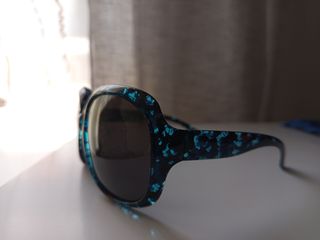 Gafas sol polarizadas azules y negras para mujer 