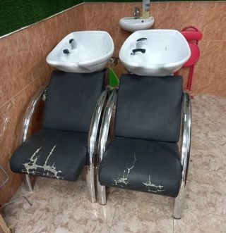 2 Lavacabezas independientes con Sillón 