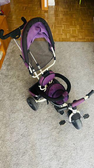 Triciclo infantil morado
