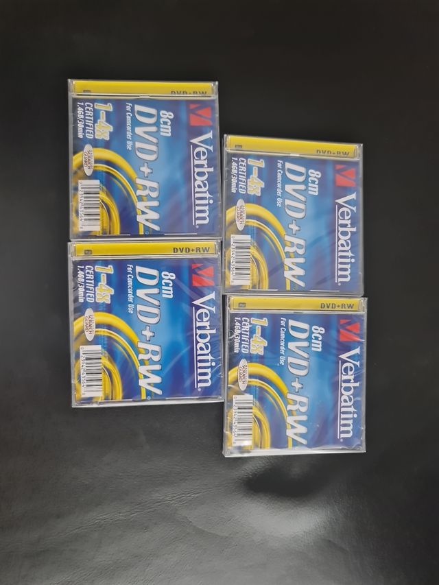3 DVD+RW Verbatim 8cm