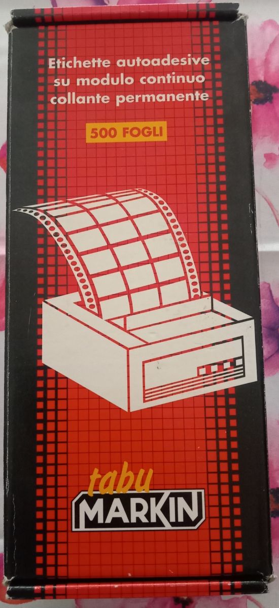 Etichette MARKIN S604 modulo continuo
