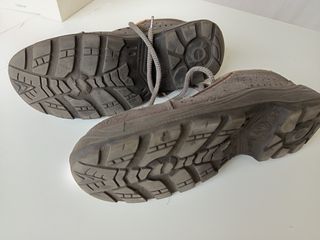 Zapatos seguridad marrones