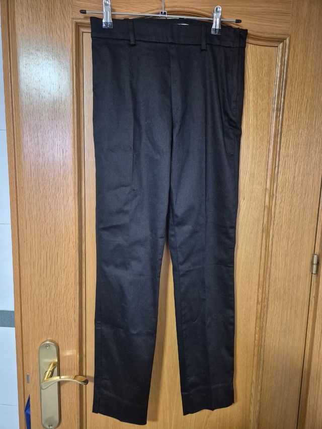 Pantalón negro vestir mujer