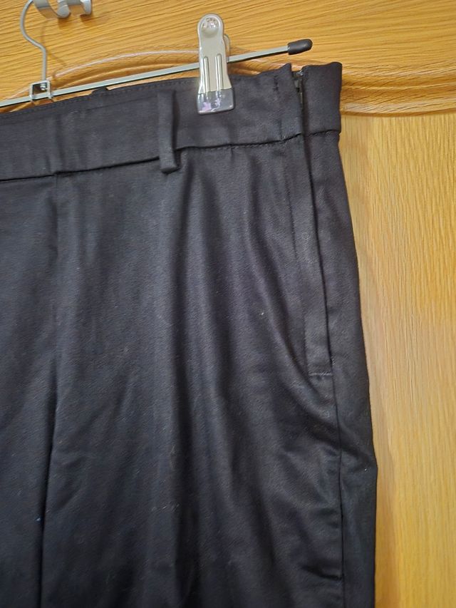 Pantalón negro vestir mujer