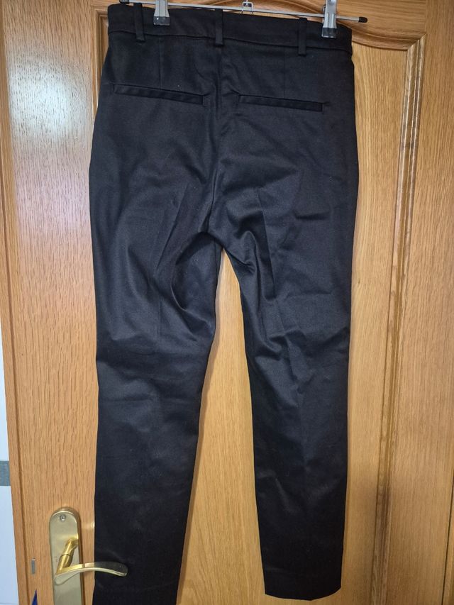 Pantalón negro vestir mujer