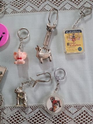 Llaveros vintage: 10 uds