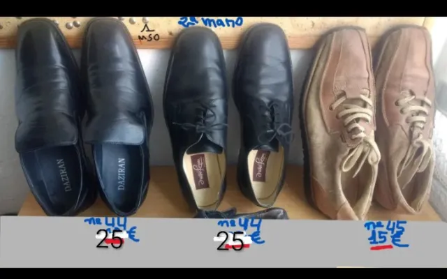 Zapatos caballero,4 pares(desde 15€)