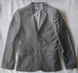 Americana negra H&M Slim Fit Talla 44 (34R)