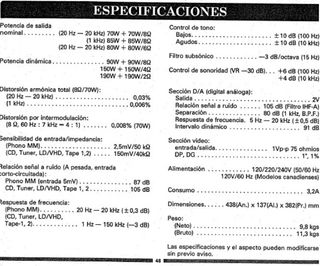 Luxman LV-113: Amplificador estéreo