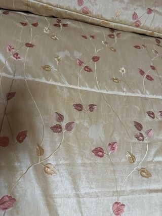 Edredón para cama de 1,35cm color beige