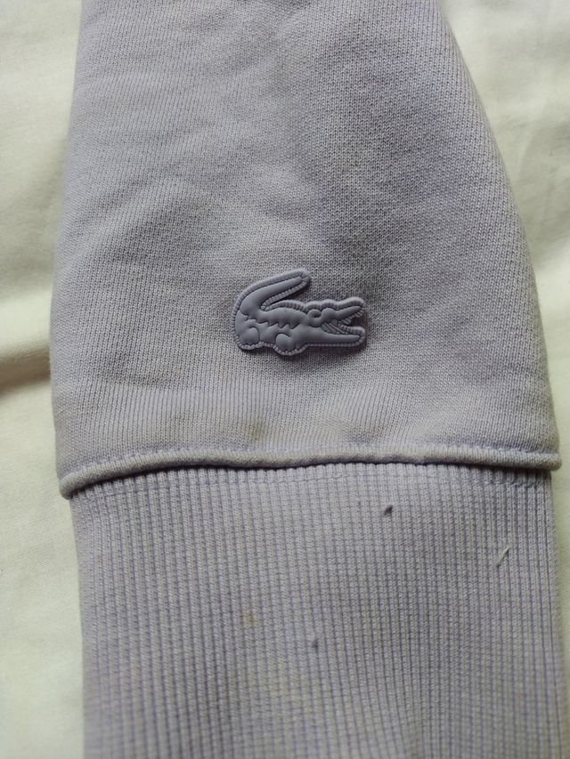 Sudadera Lacoste morada