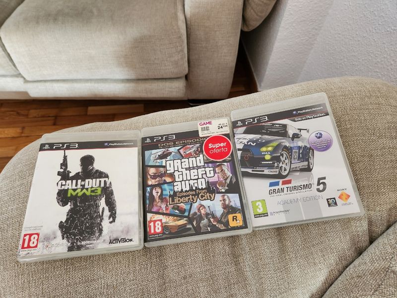 Imagen de PS3: Call of Duty MW3 & GTA Liberty City & GT5