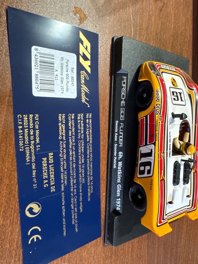 Porsche 908 Flunder Slot Car