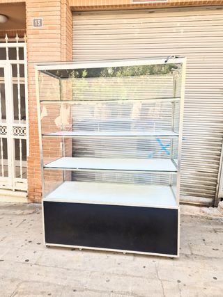 Vitrina expositora cristal