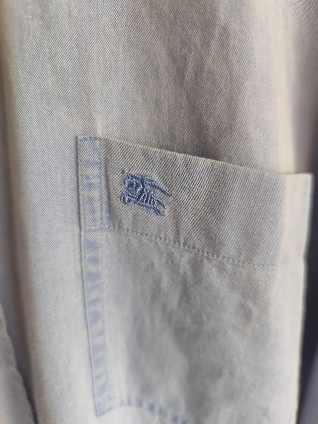 Camisa Burberry azul
