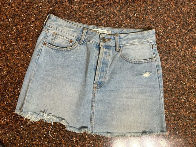 Mini falda vaquera Bershka - talla M