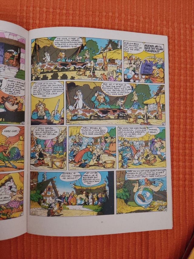 Asterix and the cauldron