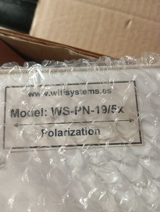 Antena WiFi WiFisystems WS-PN-19/5x