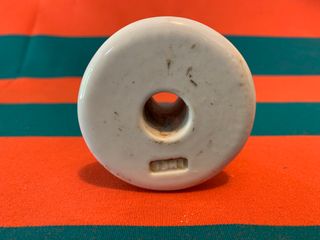 3 isolatori in porcellana smaltata vintage anni 50