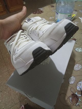 Zapatillas Nike Air Max blancas  ,bamba , Nike Air