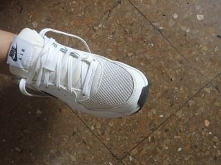 Zapatillas Nike Air Max blancas  ,bamba , Nike Air