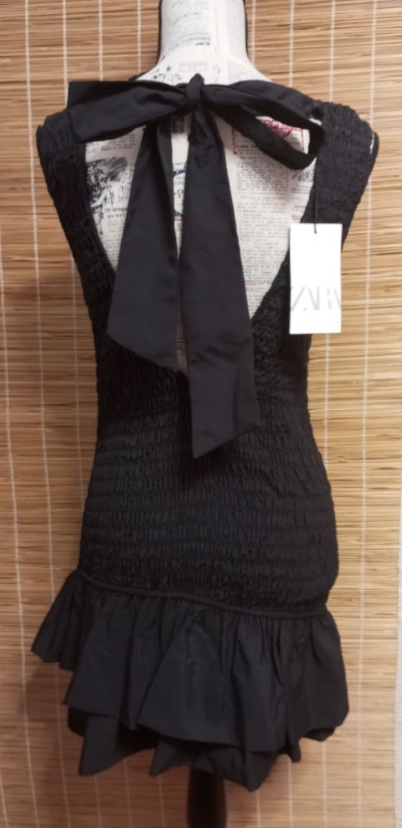 Vestido negro mini verano