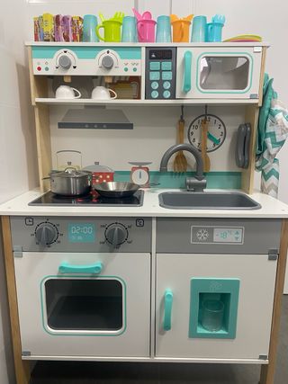 Cocinita juguete madera infantil