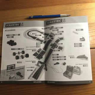 Varios folletos Scalextric