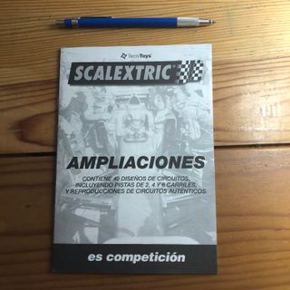 Varios folletos Scalextric