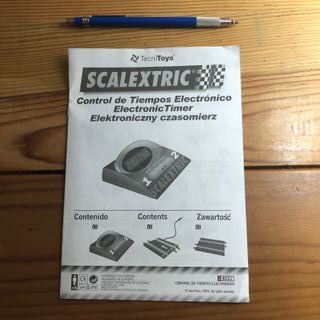 Varios folletos Scalextric
