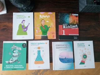 Libros Primero de Bachillerato Ciencias Salud.