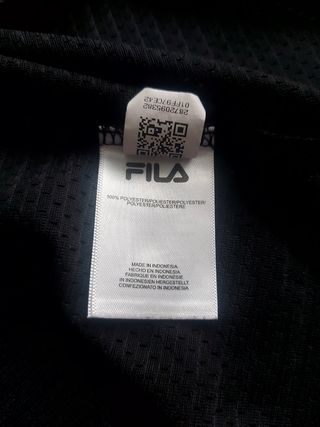 Camiseta Fila béisbol unisex XS
