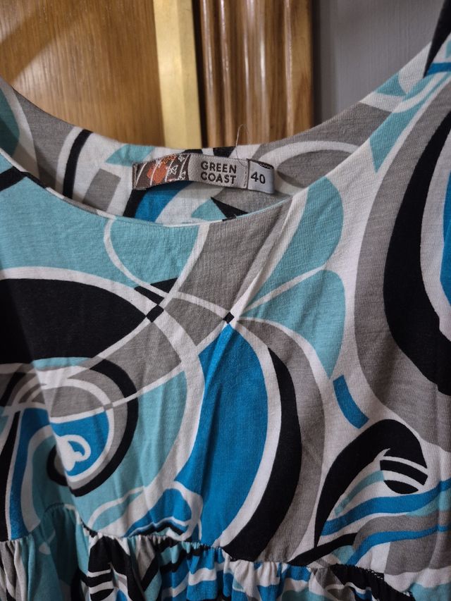 Vestido largo Green Coast - Talla 40