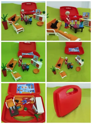 Playmobil City Life 9267 salón y salón con anciano