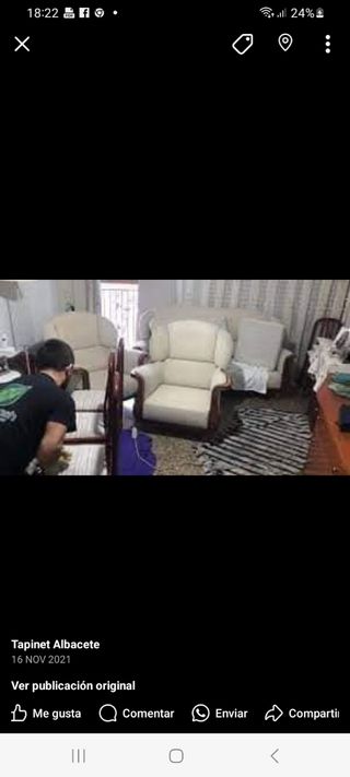 Limpieza de tapicerías a domicilio