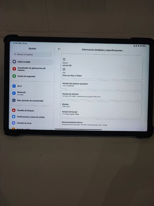 Xiaomi Pad 5 - Tableta 6GB+128GB Blanco Perla