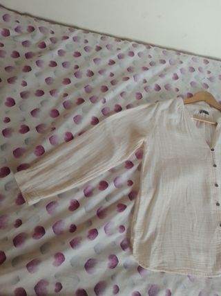 Blusa beige mujer - Talla S